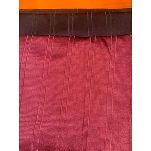 2 Pack: Kings Court Mens 2XL Tall Burgundy Ribbed Knit Short Sleeve Dress Shirts